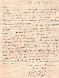 Hubbard letter